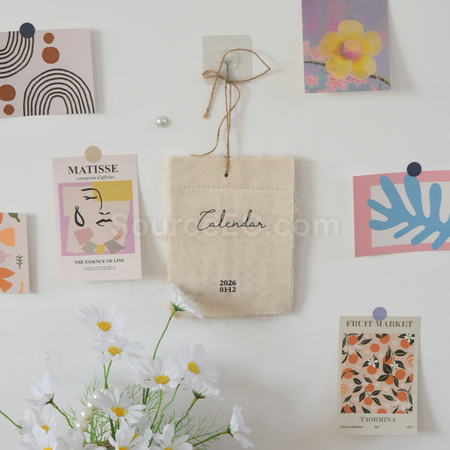 Customization Tear-off canvas calendar Corporate Gifts