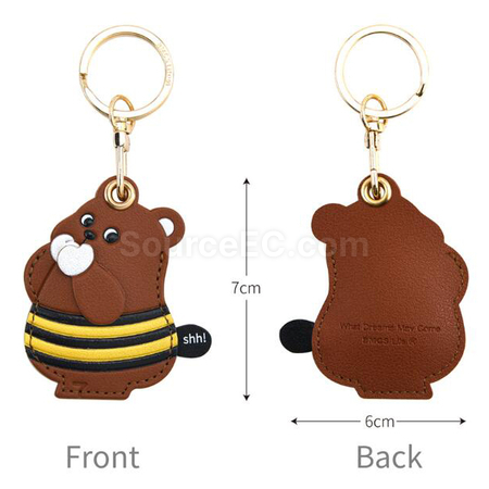 Customization Animal Mini Card Set Keychain Corporate Gifts