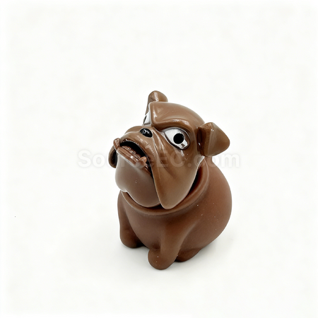 Customization Evil Dog Head Squeeze Toy for Stress Relief Corporate Gifts