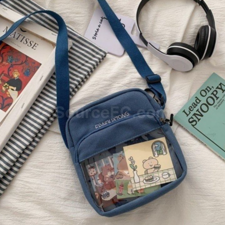 Customization Transparent crossbody badge pain bag storage bag Corporate Gifts