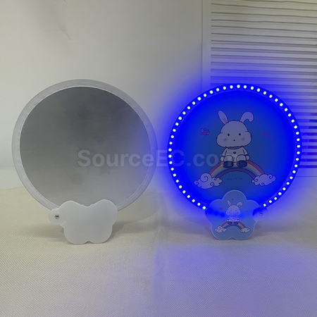 Customization Luminous foldable advertising fan Corporate Gifts