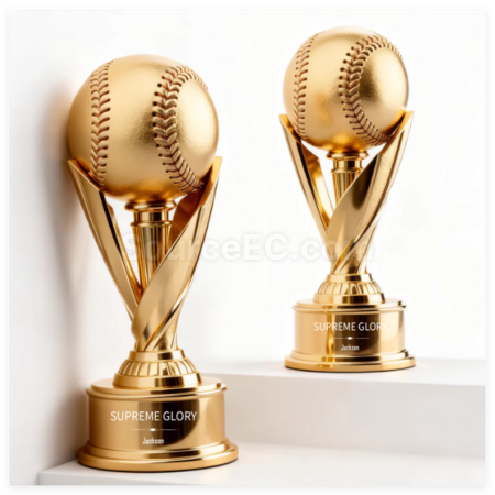 Customization Metal Baseball Trophy Corporate Gifts