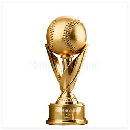 Customization Metal Baseball Trophy Corporate Gifts
