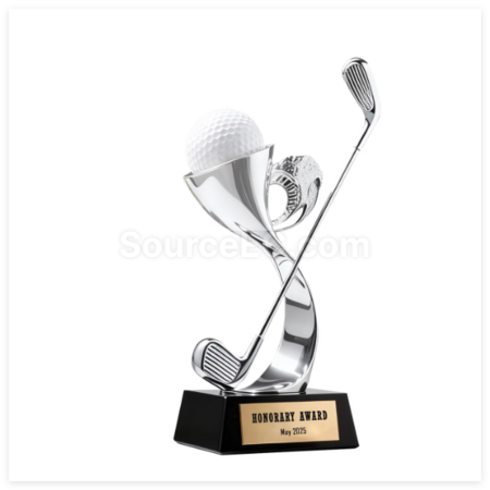 Customization Metal Golf Trophy Corporate Gifts