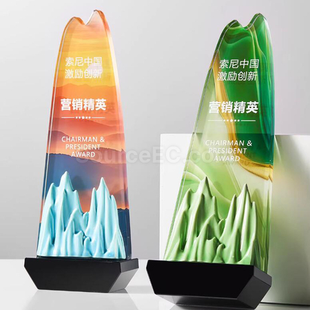 Customization Crystal Trophy Corporate Gifts