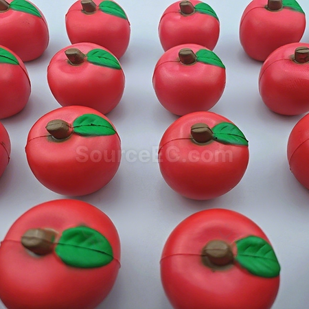 Customization Apple stress ball squeeze toy Corporate Gifts
