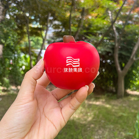 Customization Apple stress ball squeeze toy Corporate Gifts