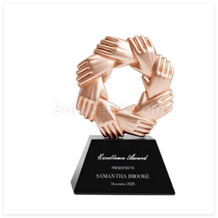 Customization Creative Metal Crystal Trophy Corporate Gifts