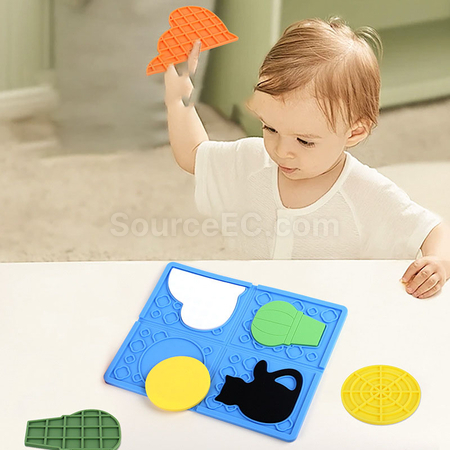 Customization Detachable silicone puzzle placemat Corporate Gifts