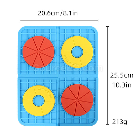 Customization Detachable silicone puzzle placemat Corporate Gifts