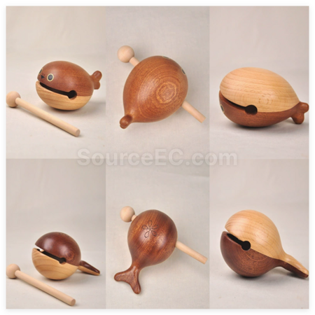Customization Stress-Relieving Wooden Fish Corporate Gifts