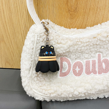 Customization Rotatable Badminton Stress-Relief Keychain Corporate Gifts