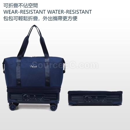 Customization Large Capacity Wheeled Travel Luggage Storage Bag Corporate Gifts