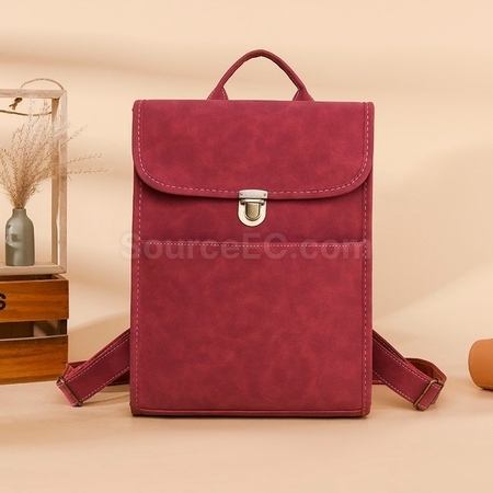 Customization 日韩风优雅电脑PU磨砂双肩包 Corporate Gifts