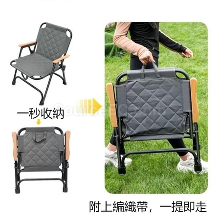 Customization Outdoor Folding Padded Camping Beach Chair Corporate Gifts