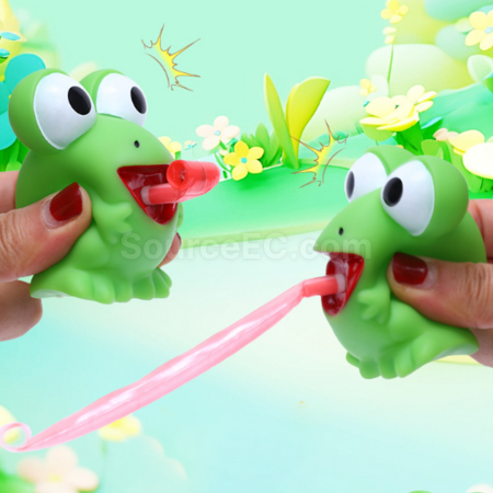Customization Tongue-out frog, dinosaur, snake squishy stress-relief toys Corporate Gifts