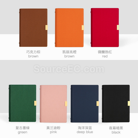 Customization Three-Fold Loose-Leaf Detachable Notebook Corporate Gifts