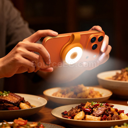 Mini Portable Magnetic Flashlight Fill Light
