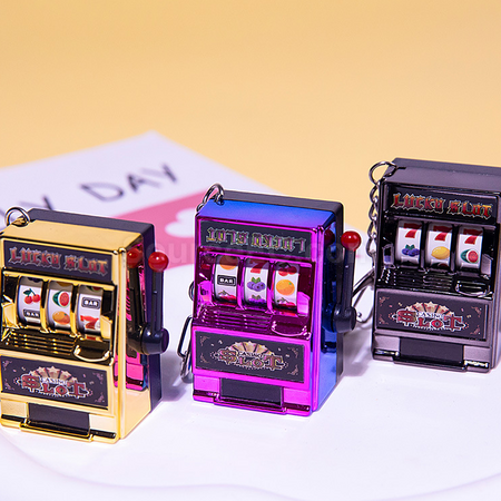 Customization Mini Decompression Portable Lucky Fruit Machine Game Machine Corporate Gifts