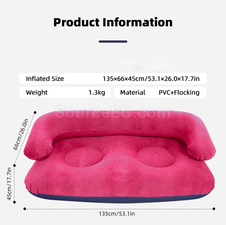 Customization Outdoor Inflatable Armrest Lazy Sofa Corporate Gifts