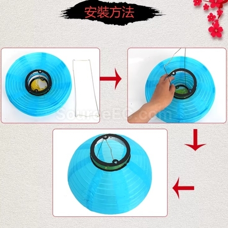 Customization Chinese-Style Colorful Lanterns (Custom Sizes Available) Corporate Gifts