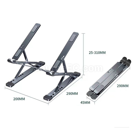 Customization Double-Layer Heightening Aluminum Alloy Laptop Stand Corporate Gifts