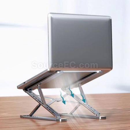 Customization Double-Layer Heightening Aluminum Alloy Laptop Stand Corporate Gifts