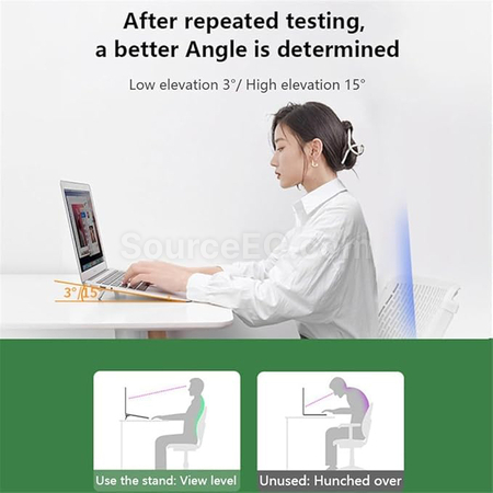 Customization Invisible Portable Tablet Cooling Folding Suspended Elevation Stand Corporate Gifts