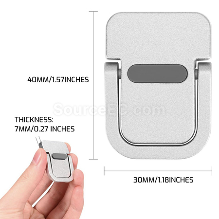 Customization Invisible Portable Tablet Cooling Folding Suspended Elevation Stand Corporate Gifts
