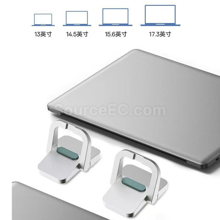 Customization Invisible Portable Tablet Cooling Folding Suspended Elevation Stand Corporate Gifts