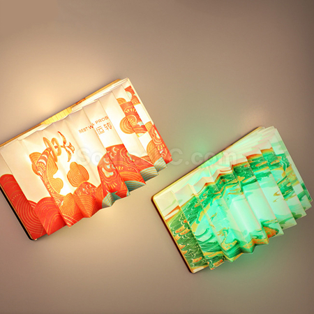 Customization Book Lamp Refrigerator Sticker Corporate Gifts