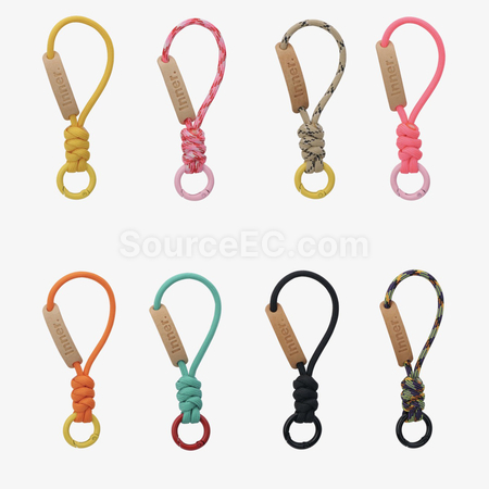 Customization Cowhide Lanyard Key Chain Corporate Gifts