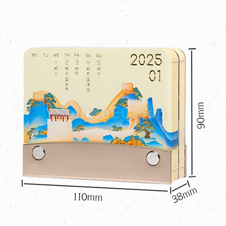 Customization Customizable Hand-Torn Calendar Paper Carved Lamp Corporate Gifts