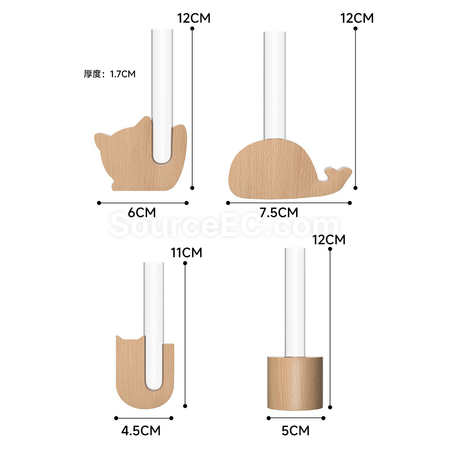 Customization Log Refrigerator Sticker Vase Corporate Gifts