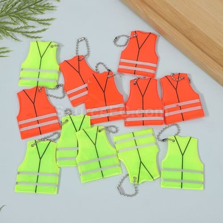 Customization Reflective PVC keychain pendant Corporate Gifts