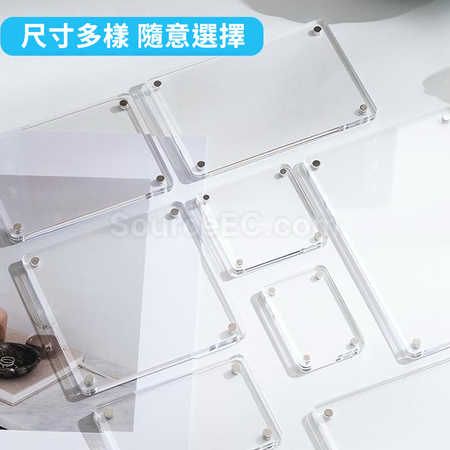 Customization Acrylic Small Card Photos, Photo Frames, Refrigerator Magnets Corporate Gifts