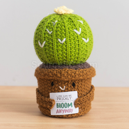Customization Knitted flower plant pot Corporate Gifts