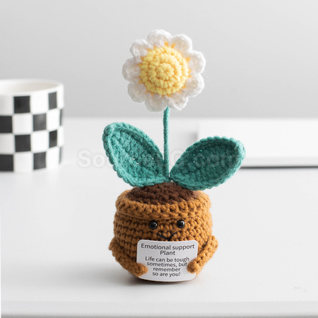 Customization Knitted flower plant pot Corporate Gifts