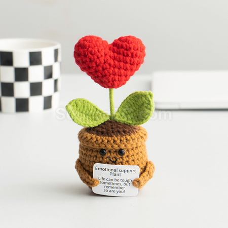 Customization Knitted flower plant pot Corporate Gifts