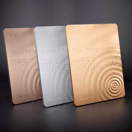 Customization Metal Ripple Medal Trophy Corporate Gifts