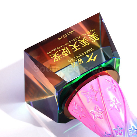 Customization Dazzling Crystal Award Corporate Gifts