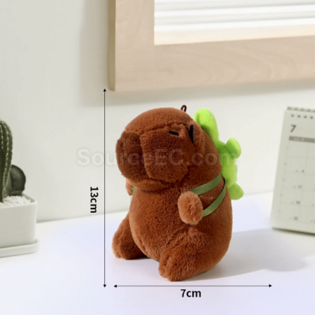 Customization Capybara plush doll keychain Corporate Gifts