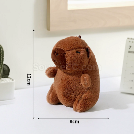 Customization Capybara plush doll keychain Corporate Gifts