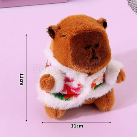 Customization Capybara plush doll keychain Corporate Gifts