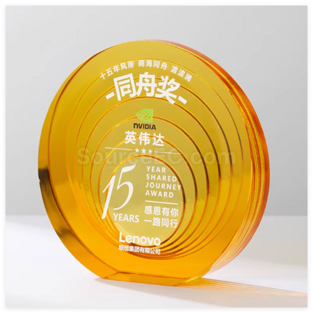 Customization Crystal Commemorative Plate Corporate Gifts