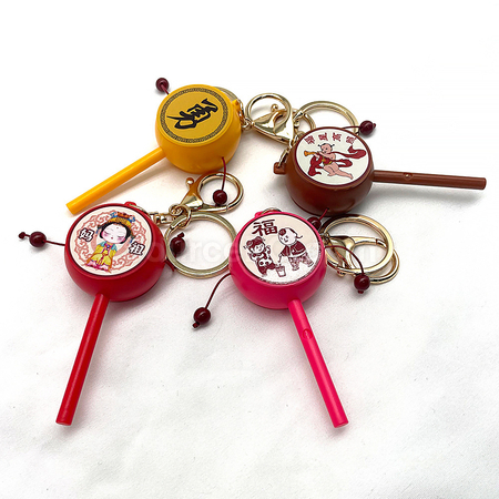 Customization Mini Rattle Keychain Corporate Gifts