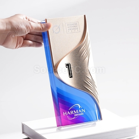 Customization Metal crystal trophy Corporate Gifts