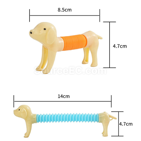 Customization Stretchy Dog Stretching Stress Relief Toy Corporate Gifts
