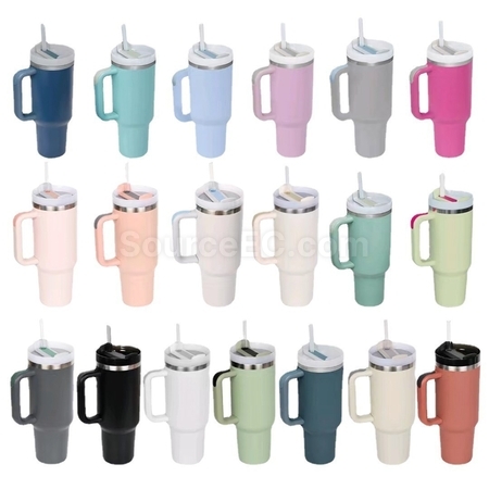 Customization Stainless steel straw thermos cup Corporate Gifts