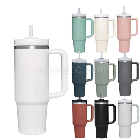 Customization Stainless steel straw thermos cup Corporate Gifts